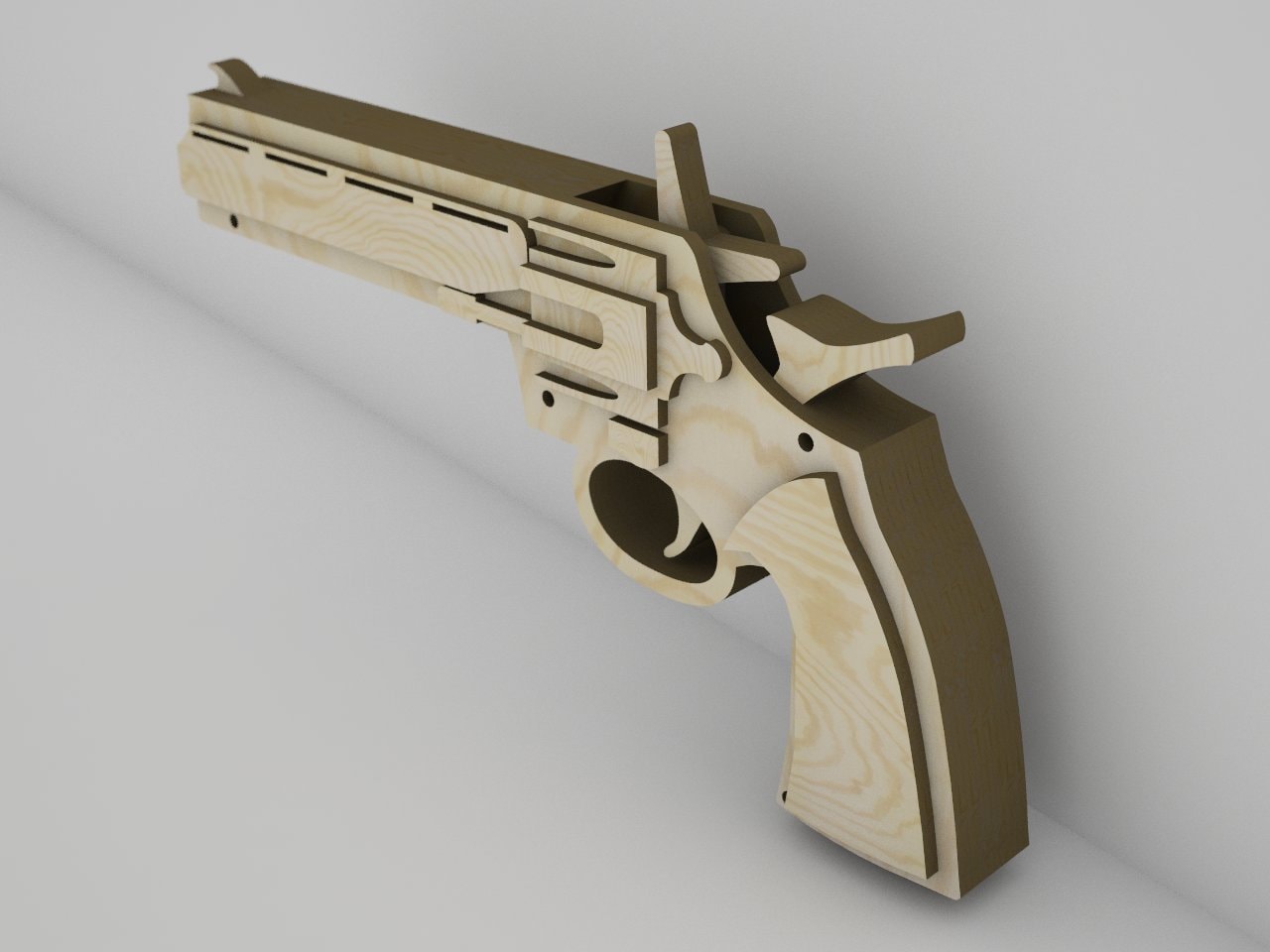 Rubber band Gun vector file for laser cut DXF Eps CDR Etsy