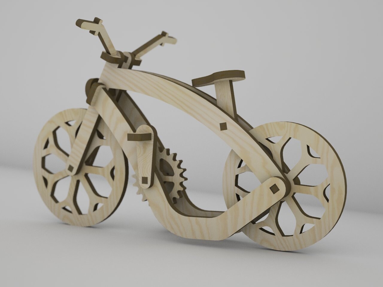 3d puzzle fahrrad