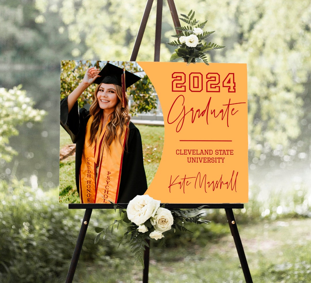 Printable Welcome Sign Template Fully Editable Photo Graduation printable-welcome-sign-template-fully-editable-photo-graduation