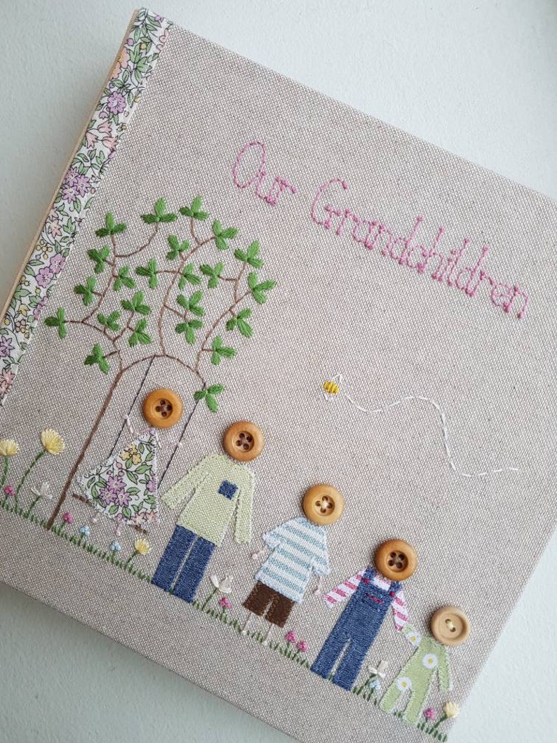 Personalisierte Familie Fotoalbum. Unsere Enkel Etsy