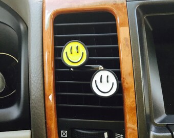 Smile Smiley Face Car  Vent Clip Hanger Hook Accessory Decoration