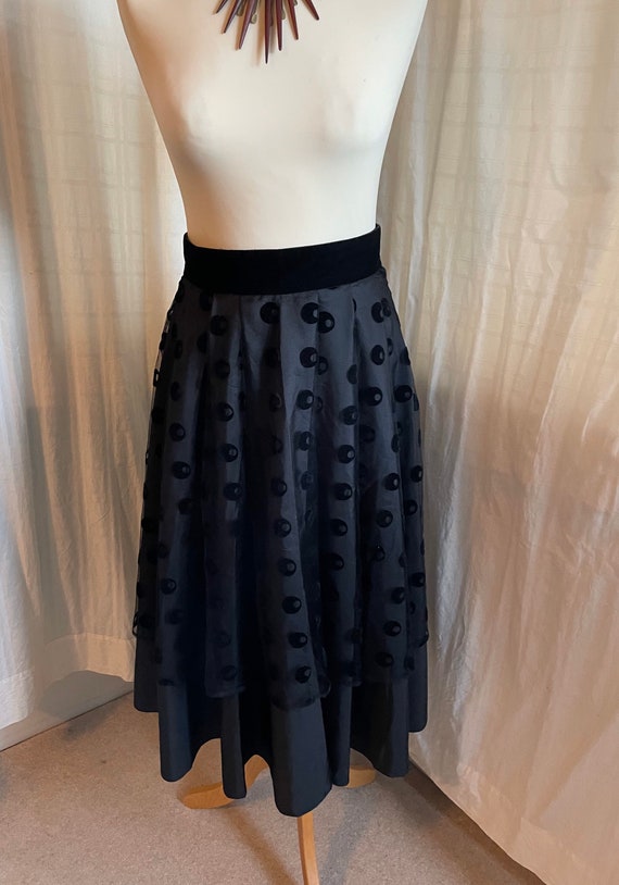 80's net skirt