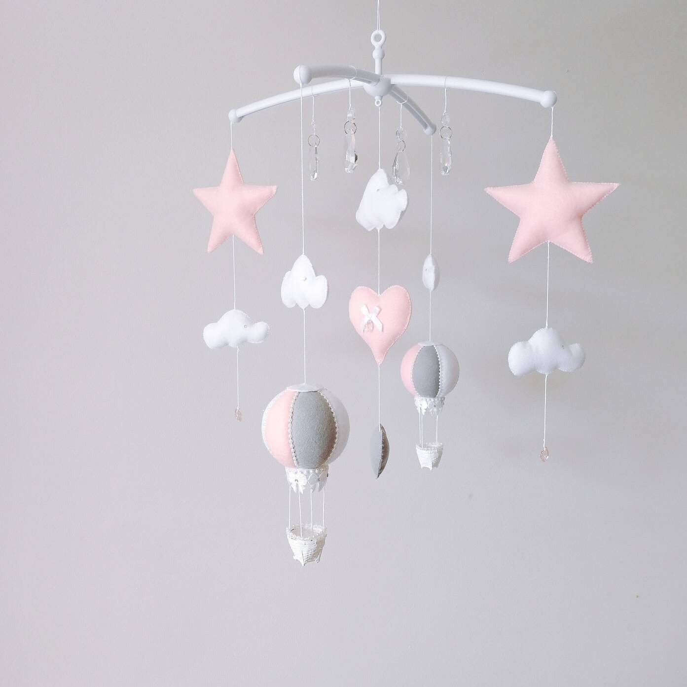 hot air balloon cot mobile