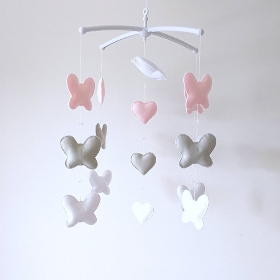 butterfly cot mobile