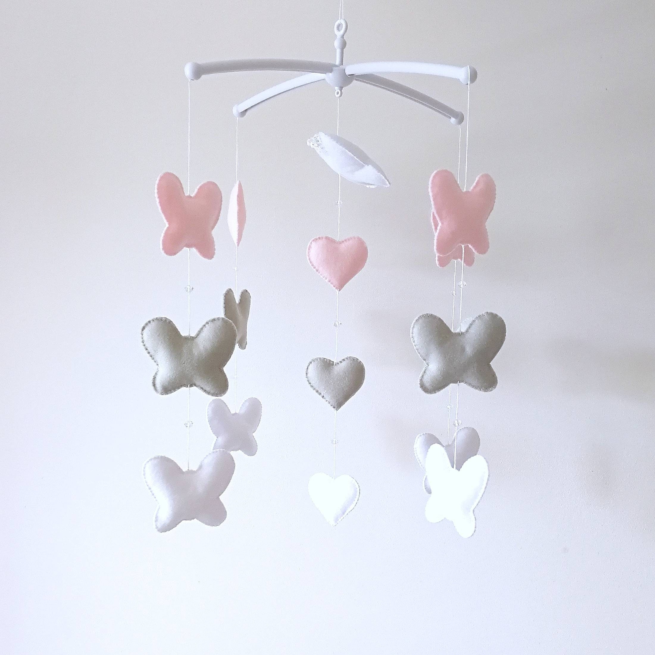 butterfly cot mobile