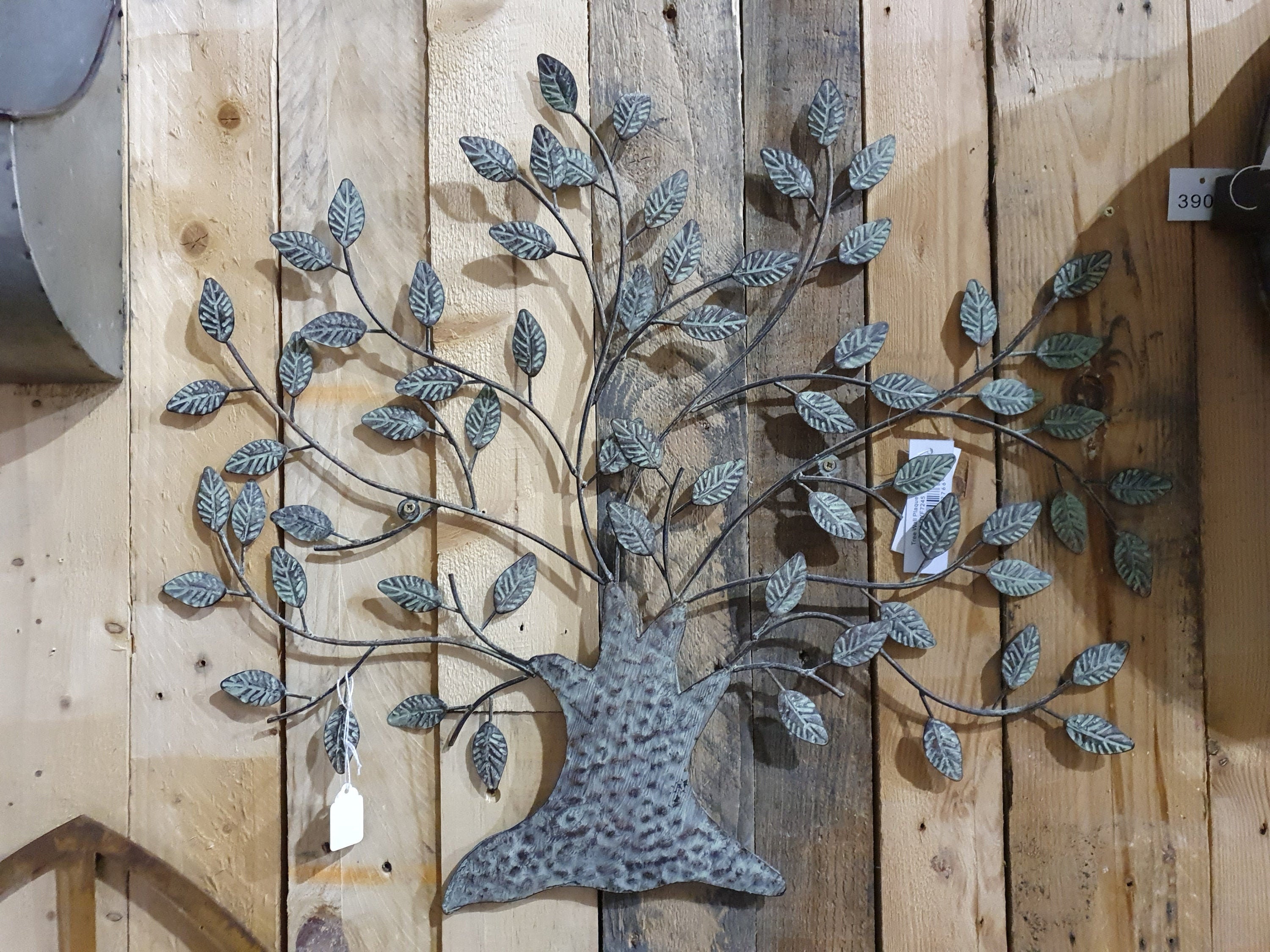 Green Tree of Life Plaque Outdoor Metal Wall Plaque Finish Etsy UK