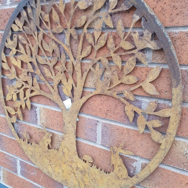 Outdoor Metal Wall Art - Etsy UK