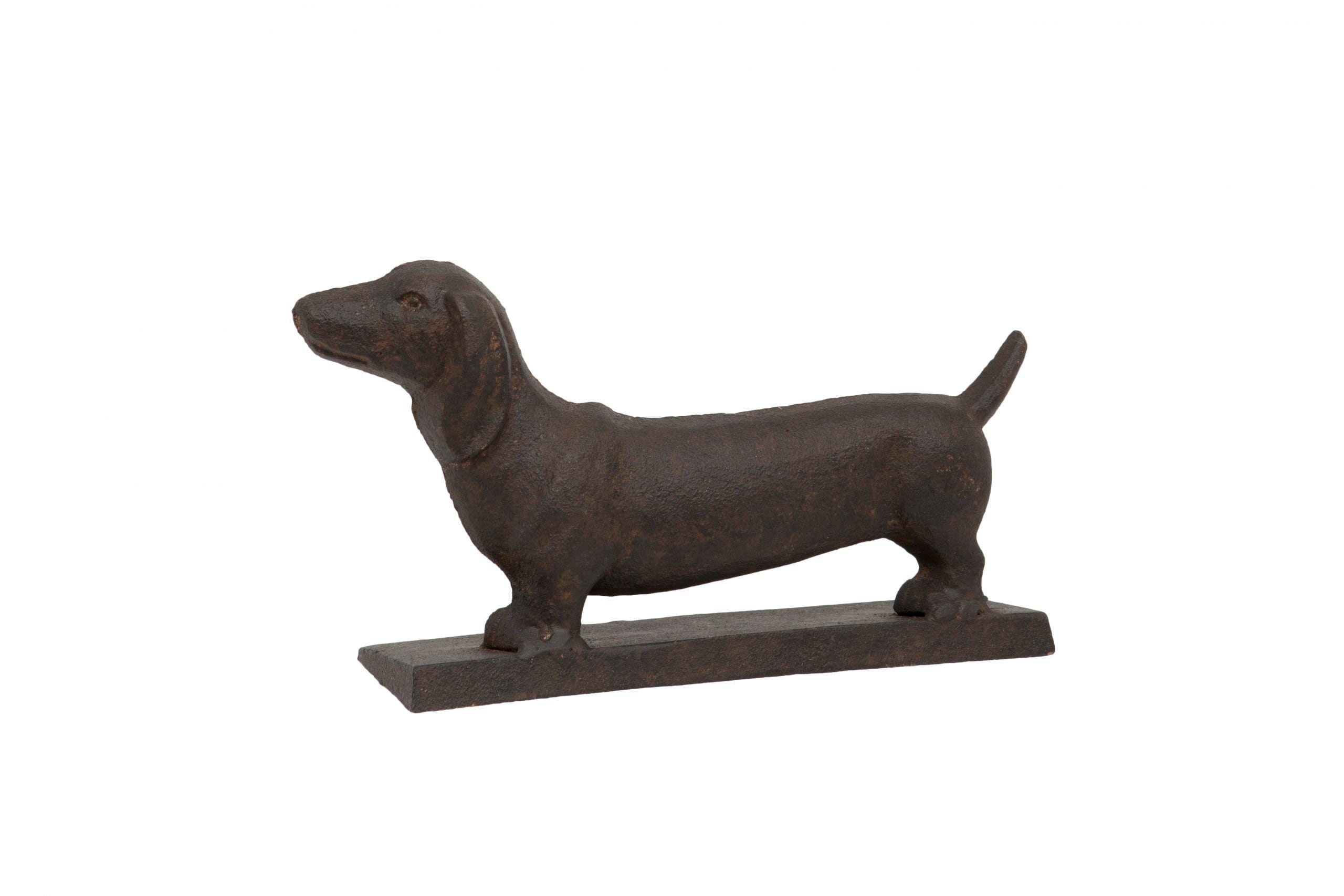Cast Iron Dachshund Sausage Dog Doorstop Etsy UK