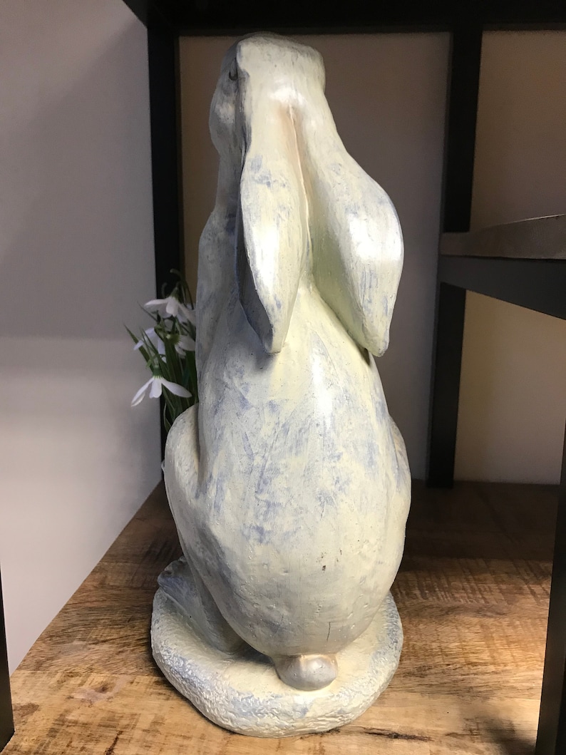 Star Gazing Hare Rabbit Ornament Figure Sculpture Home Decor | Etsy