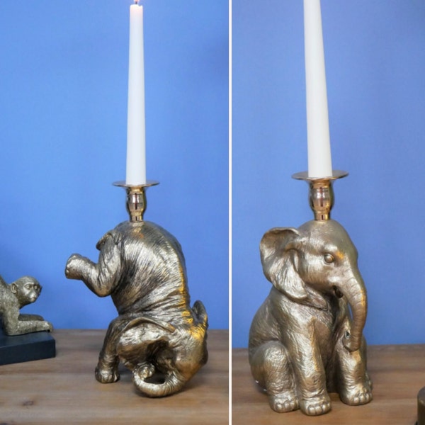 Gold Candle Holders Etsy UK
