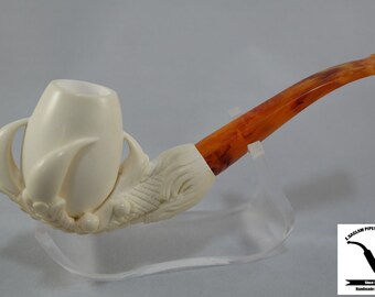 MusketeerCavalier Meerschaum Pipe has been meticulously made by E.Cevher