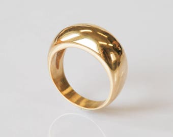 Gold Engagement Ring, 14k Gold Ring For Women, Marriage Ring, Wedding Band For Women, 14K Gold Wedding Ring, Dainty Gold Ring, Handmade Ring