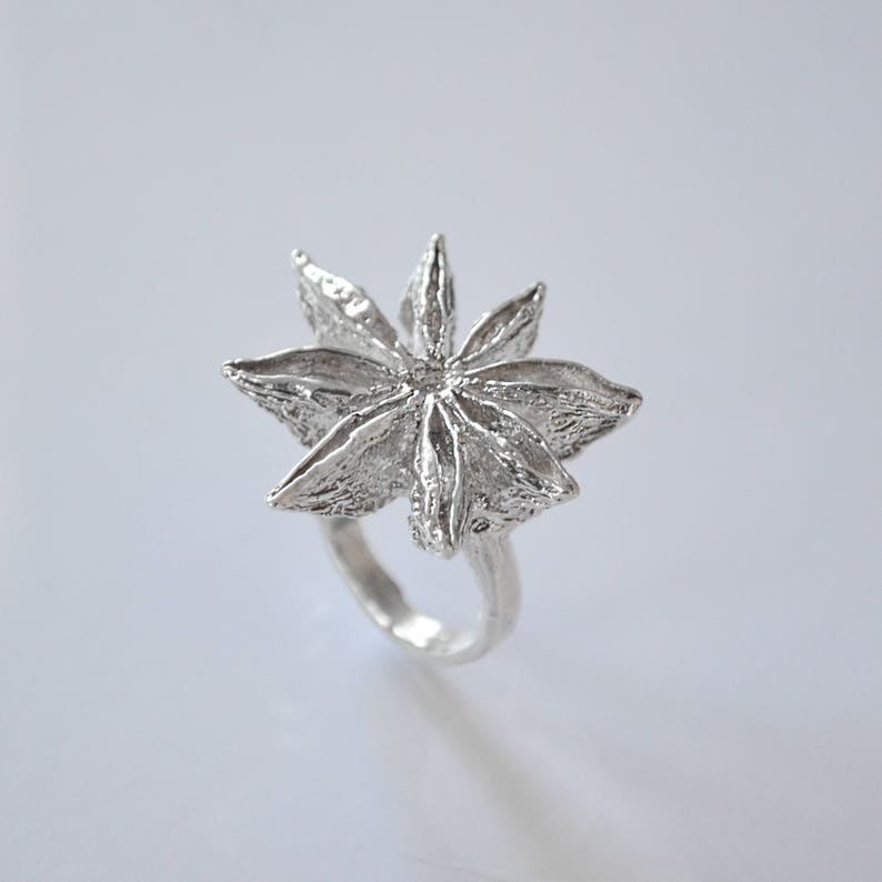 Statement Rings for Women Star Anise Ring Anise Ring Star Etsy