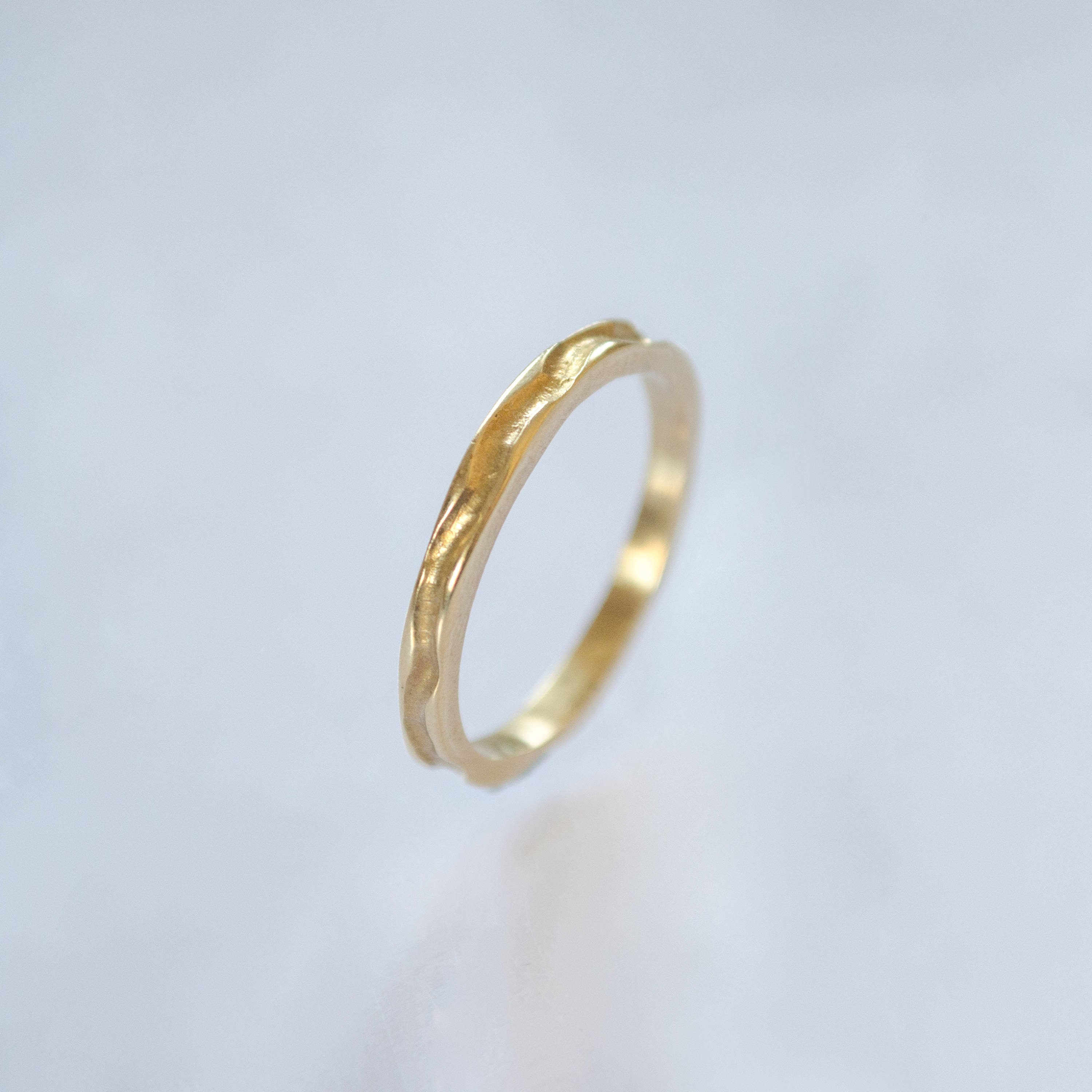 Engraved Wedding Band, Minimalist Gold Ring, Simple Gold Ring, Dainty