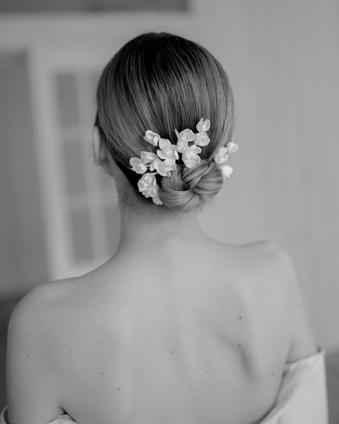 Handmade Magnolia Bridal Hair Vine, Flower Hair Pins - Etsy display picture 2