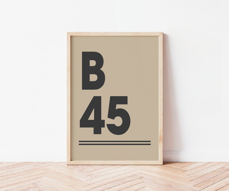 Custom Postcode Print Typographic Art Personalised Home - Etsy