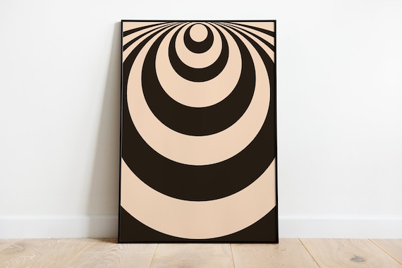アート/エンタメ Decorative Art  00s 10s 20s 50s 60s Groovy Retro Art Print 60s 70s, Funky Psychedelic Pop Art Vintage