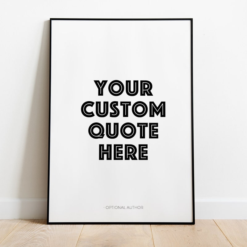 Gallery Wall Quote - Etsy