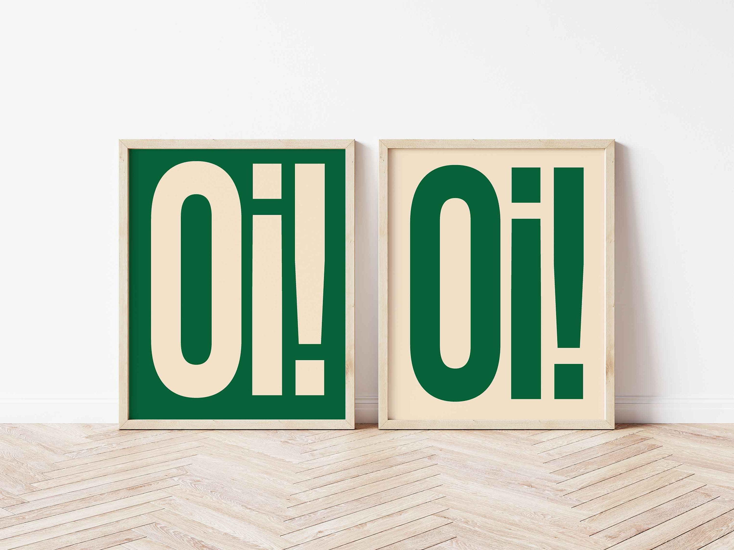 クリストファー・ウール Oh Oh アートポスター A2版 クリストファー・ウール Oh Oh アートポスター A2版