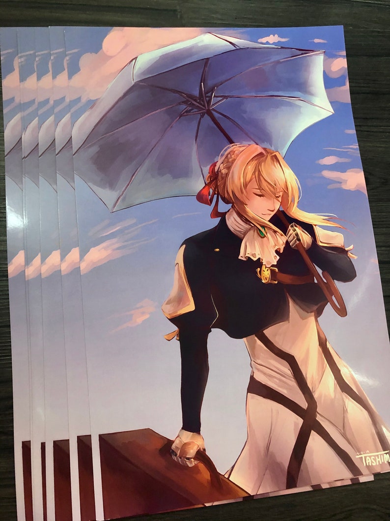 Violet Evergarden 8.5x11/11x17 Prints Etsy