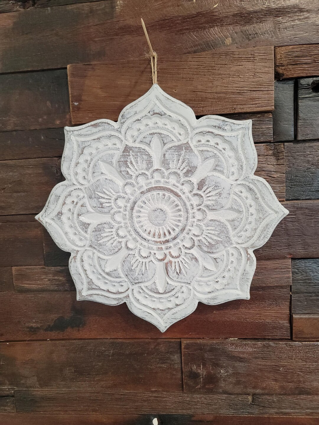 White Distressed Wooden Wall Decor. Farm House Decor. - Etsy