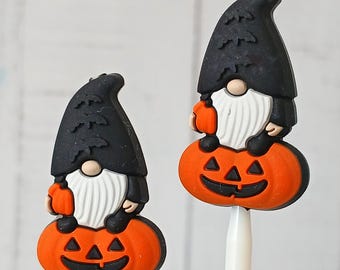 Pumpkin Gnomes ~ Stitch Huggers, Stoppers, Holders, Point Protectors