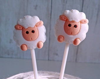 Fluffy Sheep ~ Stitch Stoppers ~ Huggers ~ Holders