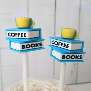 Books & Coffee ~ Stitch Huggers, Stoppers, Holders, Point Protectors