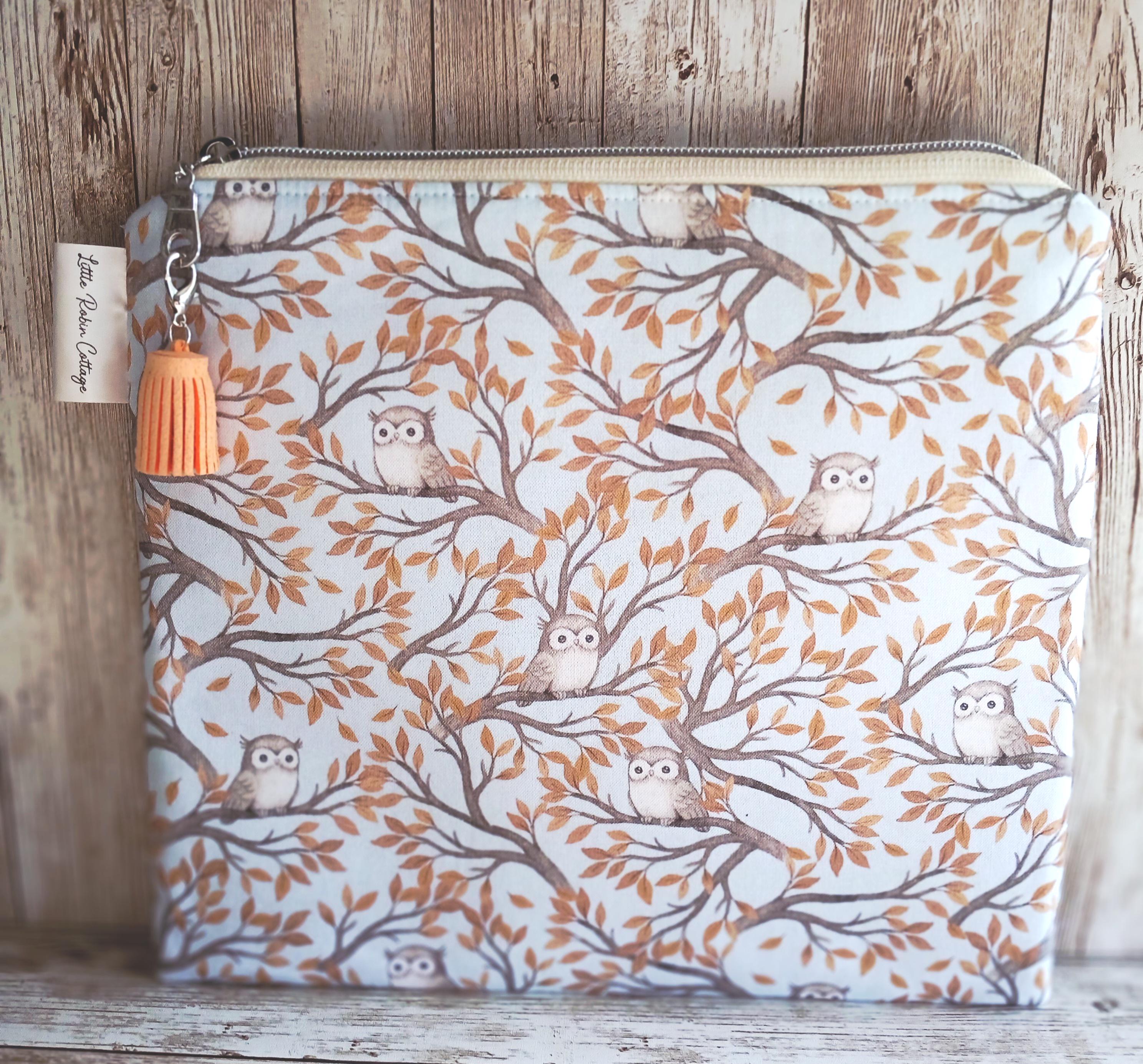 Hoot Owl ~ Zippered Pouch