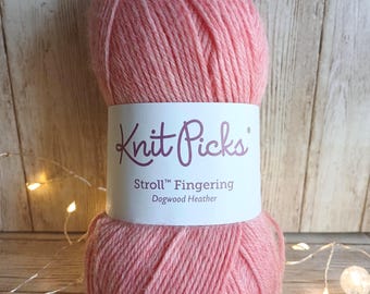 Destash ~ 'Dogwood Heather' Stroll Fingering Yarn