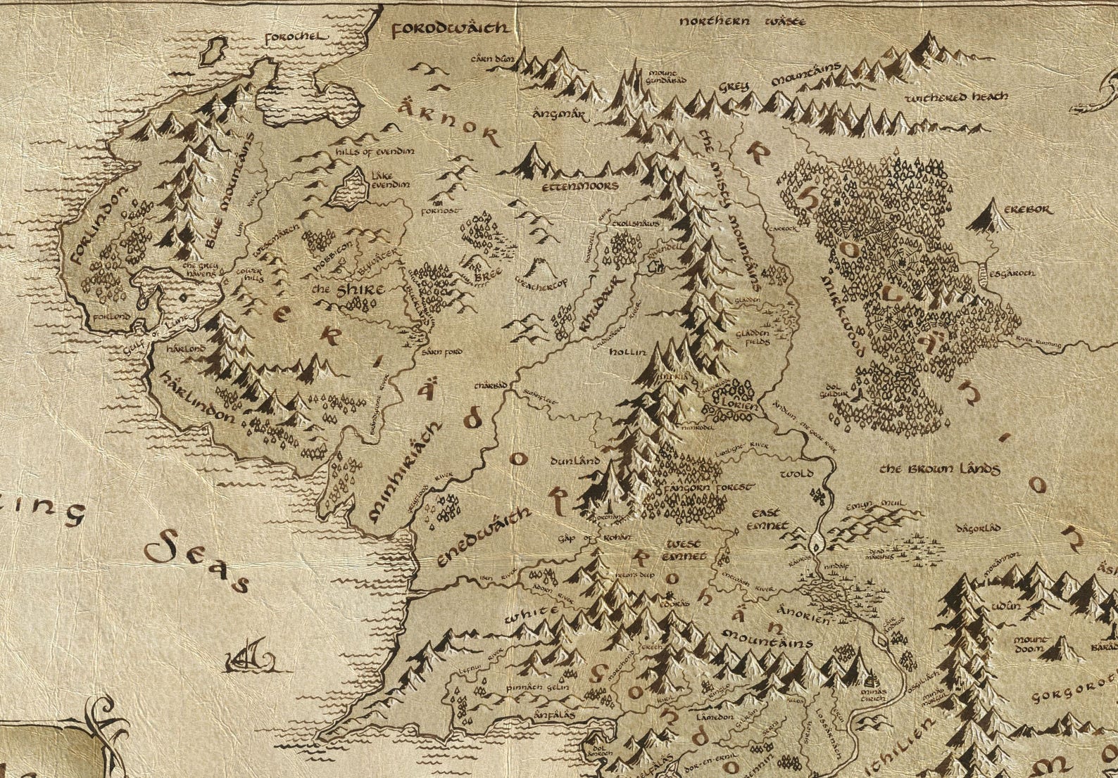 Carte De La Terre Du Milieu Affiche De Middle Earth Carte De Etsy Carte De La Terre Du Milieu Affiche De Middle Earth Carte De Etsy