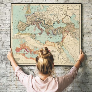 Historische kaart van het Romeinse rijk - Tabula Imperii Romani