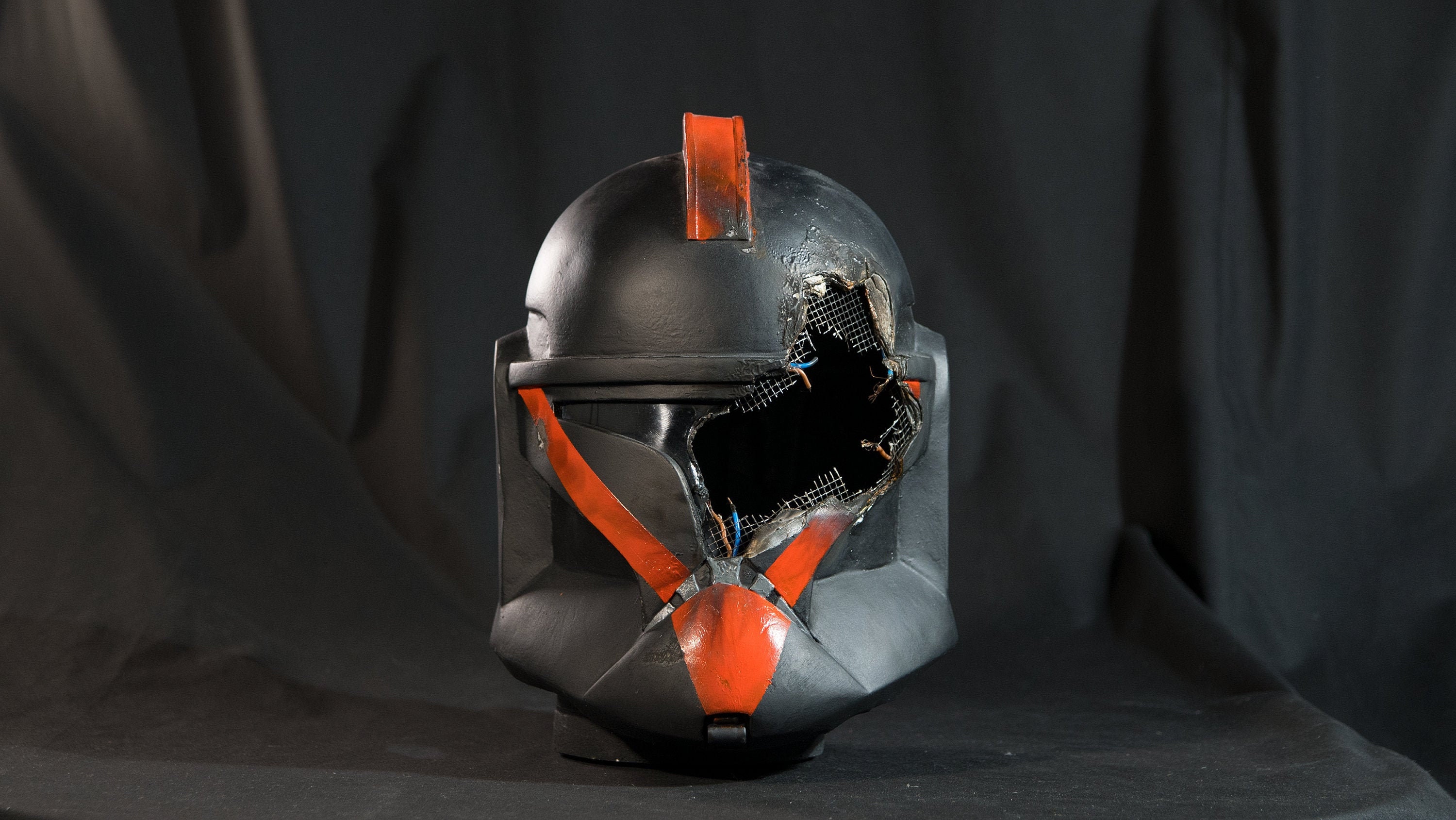 Clone Trooper Helmet Damaged Trooper Helmet Elite Clone | Etsy