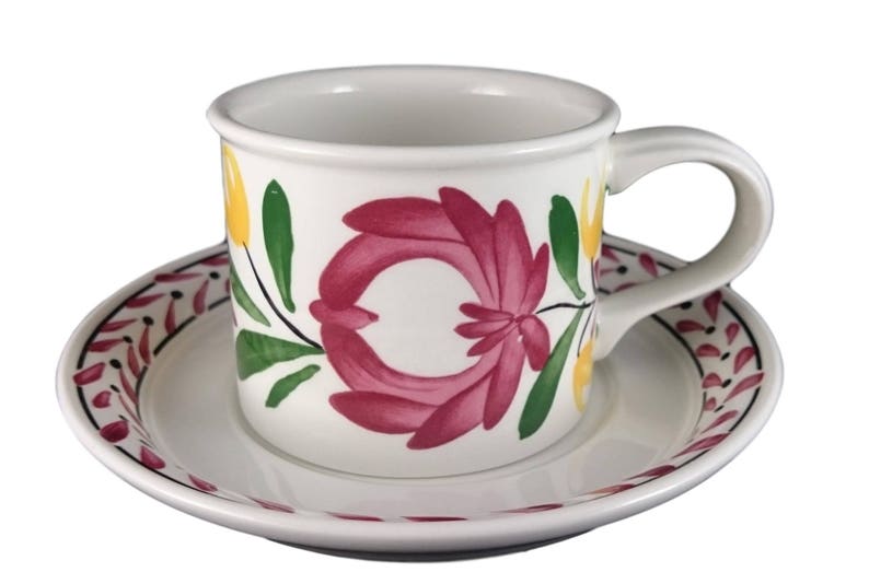 Welsh Dresser Cup Saucer From Portmeirion Image 0