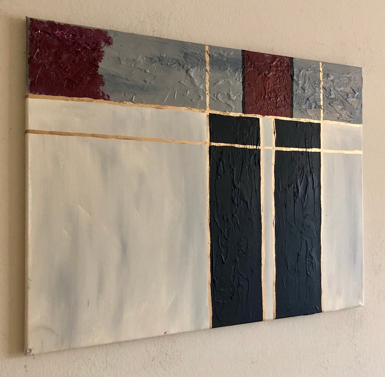 Textured abstract painting art on 18 x 24 canvas abstract art textured painting wall art contemporary original canvas art