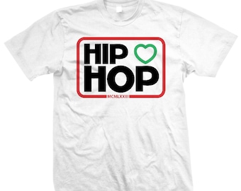 Camiseta de hip hop, camiseta gráfica de música rap, camiseta urbana de estilo streetwear, camiseta de concierto de DJ rapero, camiseta unisex de cultura hip hop de la vieja escuela