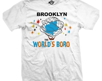 Brooklyn World’s Boro T-Shirt, NYC Streetwear Graphic Tee, Brooklyn Pride Shirt, Hip Hop Urban Style Unisex T-Shirt, Borough Culture Tee
