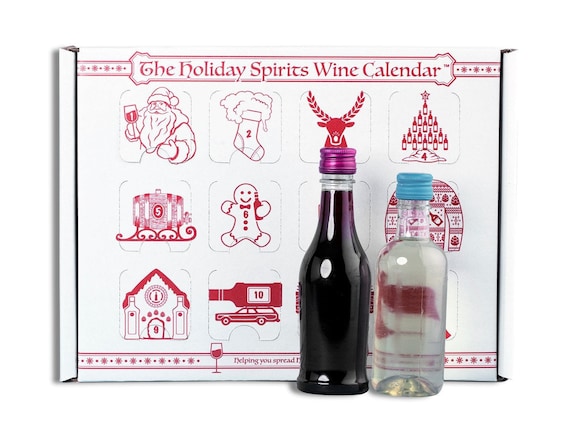 2 Pack of Advent Calendar for Alcohol and Adults Gift Wine for Christmas  White Elephant & Holiday Party Present Alcohol Not Included - Etsy