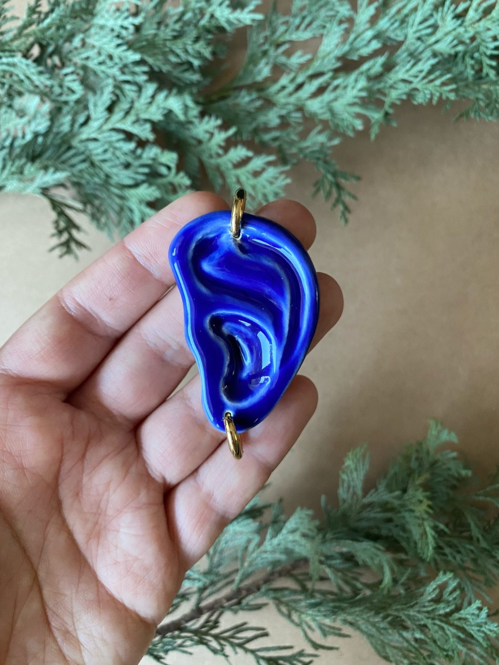 Handmade ceramic brooches Etsy