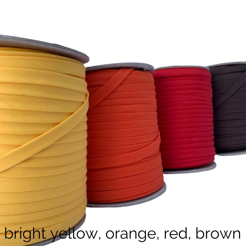 1/4 Double Fold Bias Tape 6mm Seam Binding Etsy Australia