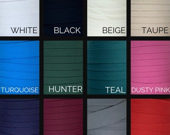 1" Double Fold Bias Tape by the Roll in Assorted Colours | Before Dawn Supplies Canada