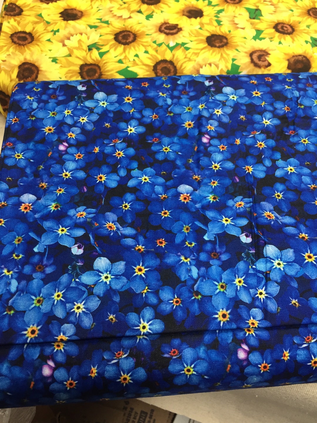 Flower Fields Fabric, Printed Quilters