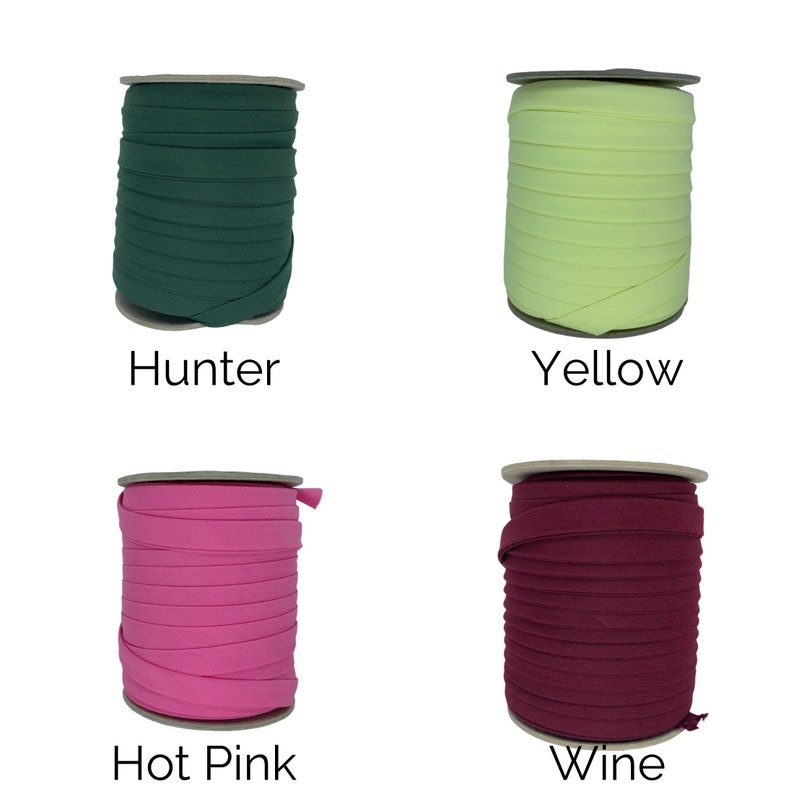 1/2 Double Fold Bias Tape By The Yard 13mm Double Fold Etsy