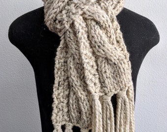 Cable Knit Scarf