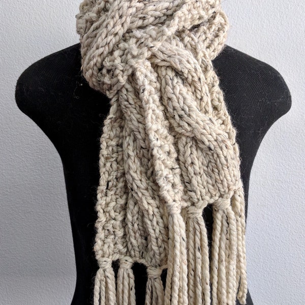 Cable Knit Scarf