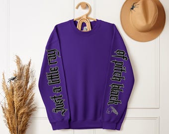 Gothic Sweatshirt mit Raben-Detail, sodass sie am besten waschen können