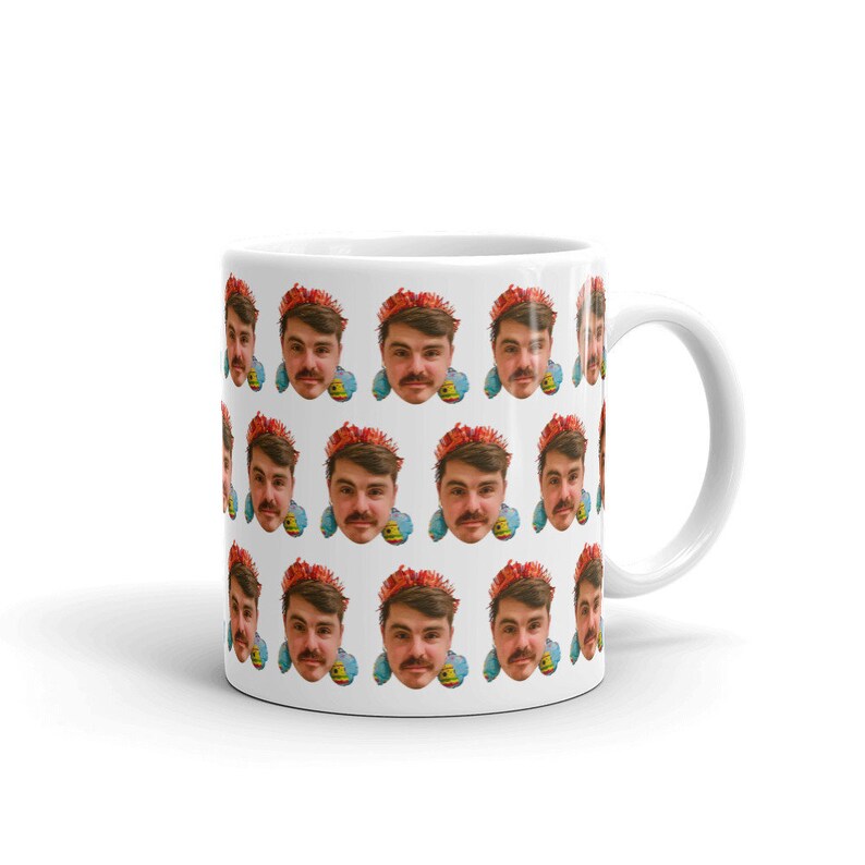 Custom Photo Mug Personalized Coffee Mugs Face Mug Funny Etsy
