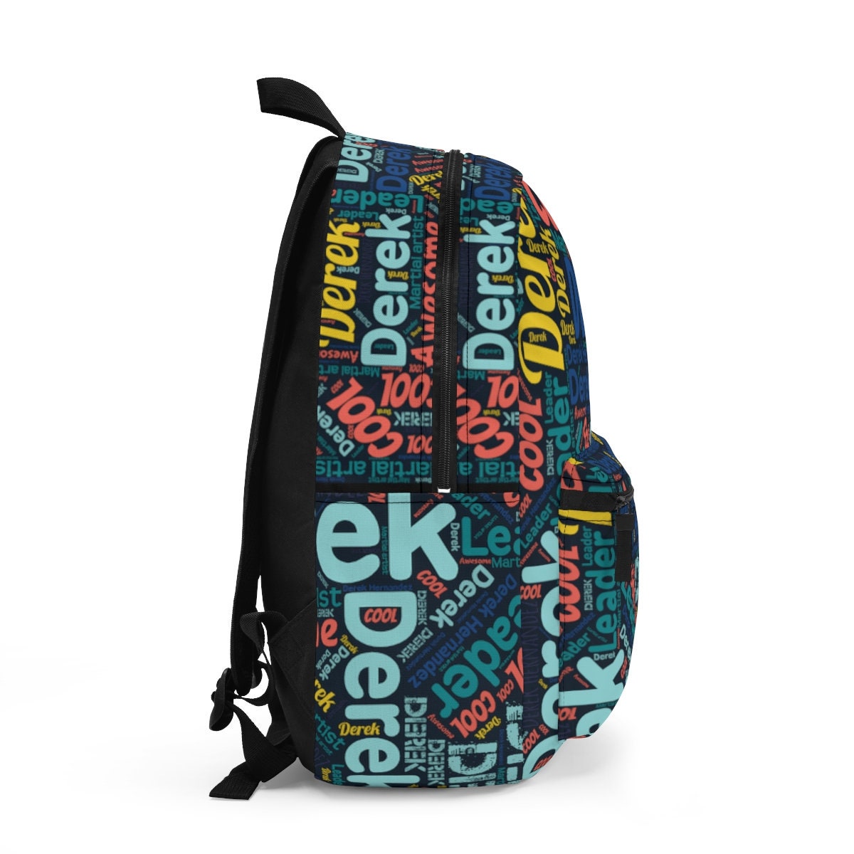 Custom School Backpack with names Personalized Backpack Etsy