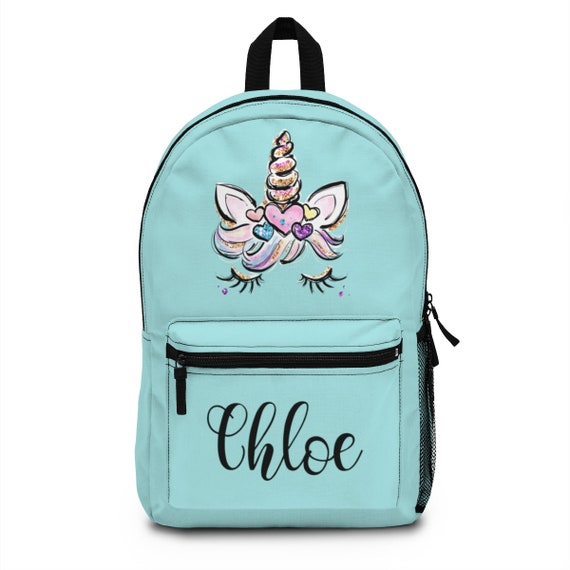 Custom Unicorn Backpack Personalized 