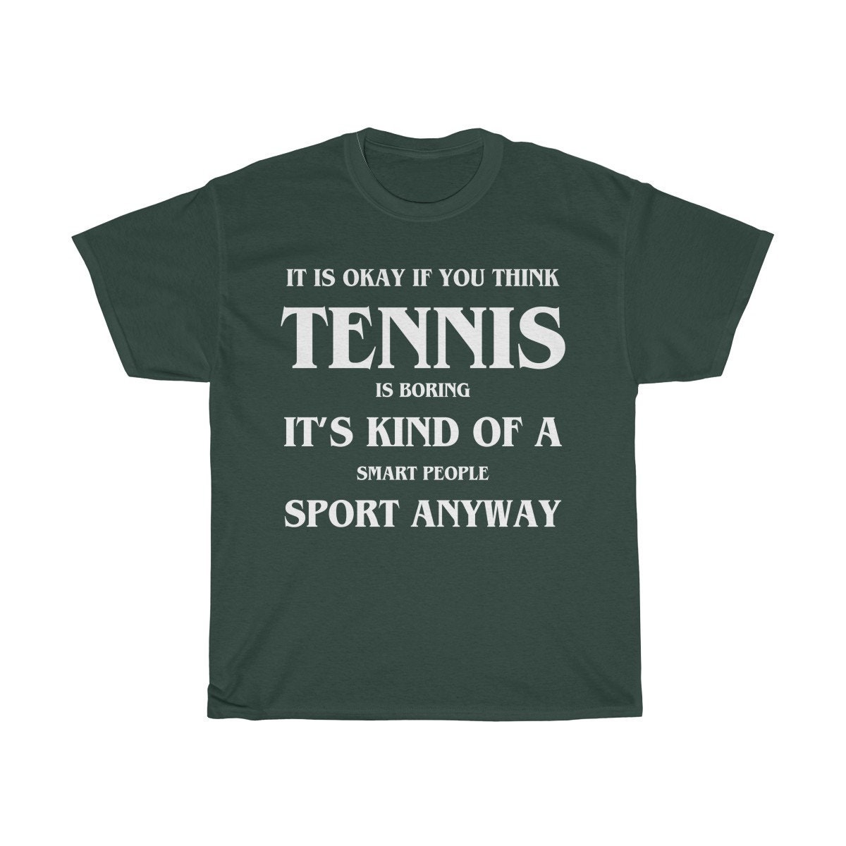 Funny Tennis shirt Fun Tennis player T-shirt Tennis fan | Etsy